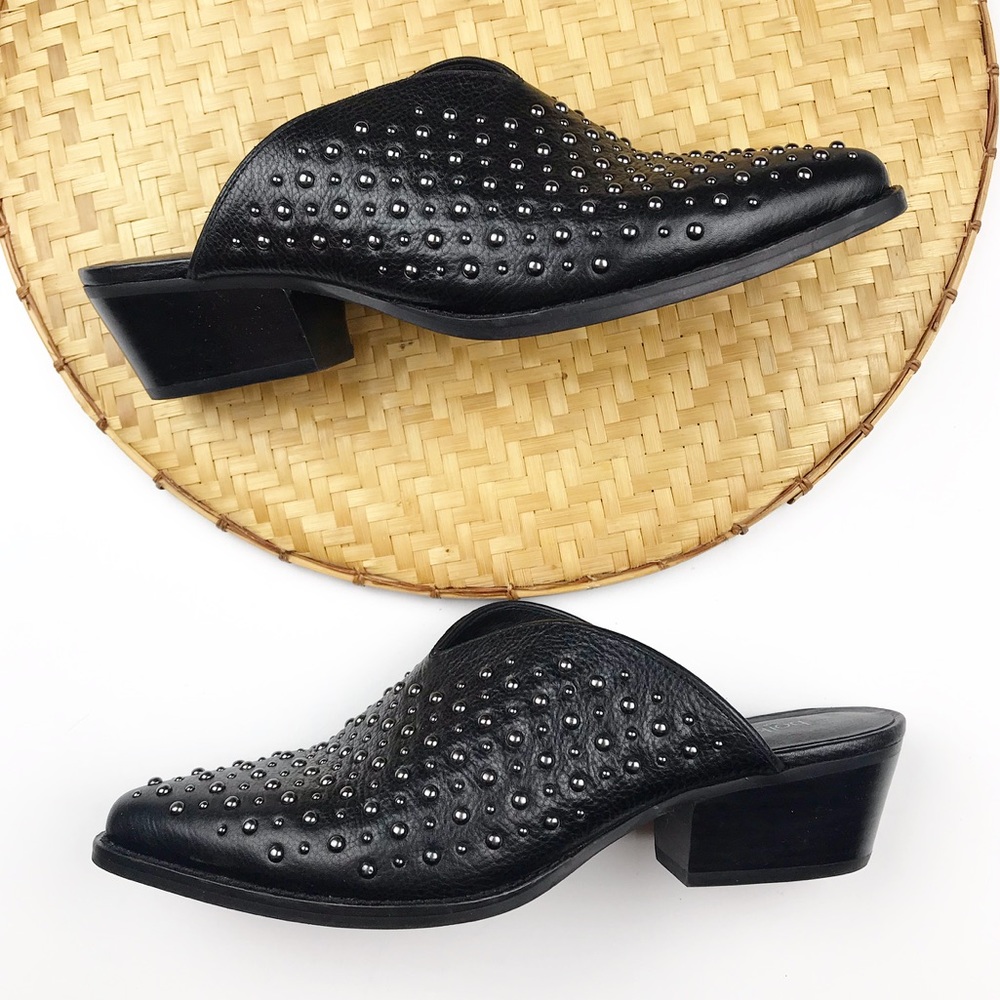 Botkier trixie studded mules leather black - Picture 1 of 8